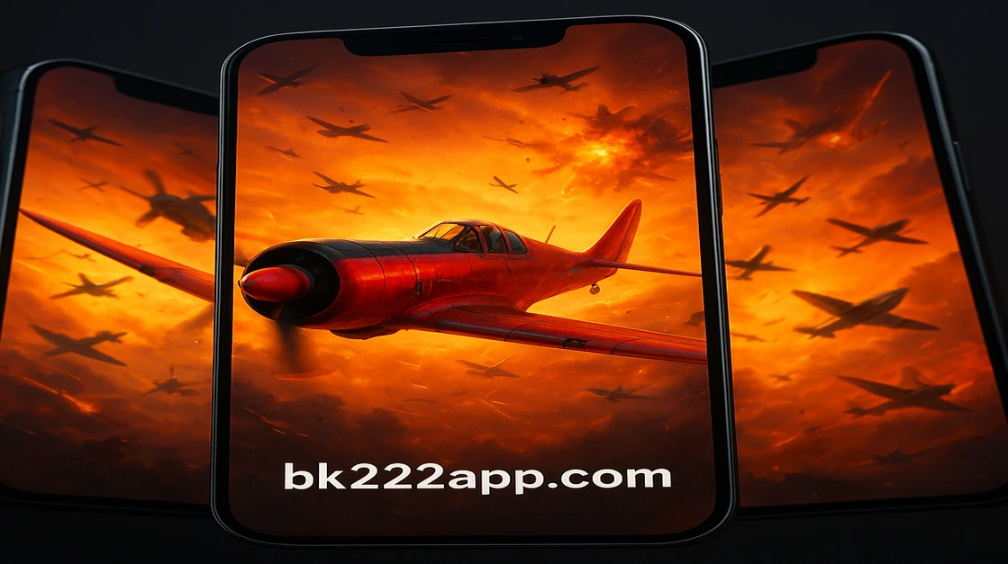 ‘Aviator Game’-এর একটি পুরোনো লাল বিমান BK222-এ জ্বলন্ত আর্কেড গেমে ভরা একটি উচ্চ-প্রযুক্তি গেমিং প্ল্যাটফর্মের মাঝে উড়ে যায়, BK222-এ অনন্য ও উত্তেজনাপূর্ণ গেম-অভিজ্ঞতা প্রচার করে।